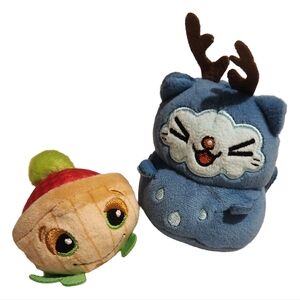 Funko 3.5in Blue Oli w/Brown Antlers & Webbito Spiderito Berry Pie 2in Plush